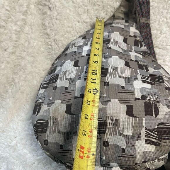 KAVU Rope Sling Bag Camouflage shades of gray. - Picture 7 of 9